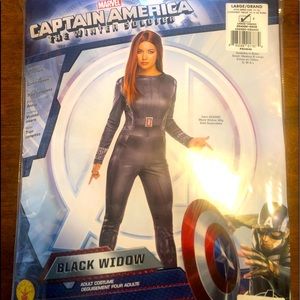 Marvel’s Black widow costume.